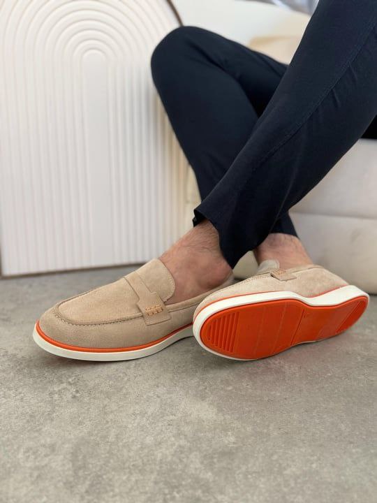 Mocassin Suède Luxe "Urban Flex"