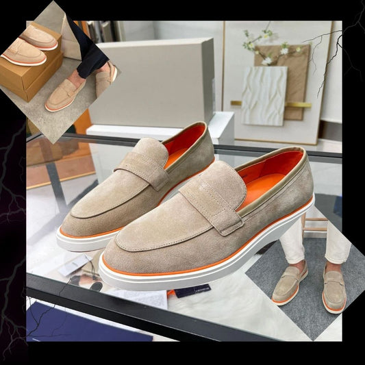 Mocassin Suède Luxe "Urban Flex"